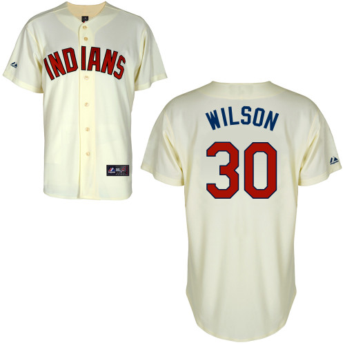 Alex Wilson #30 MLB Jersey-Boston Red Sox Men's Authentic Alternate 2 White Cool Base Baseball Jersey